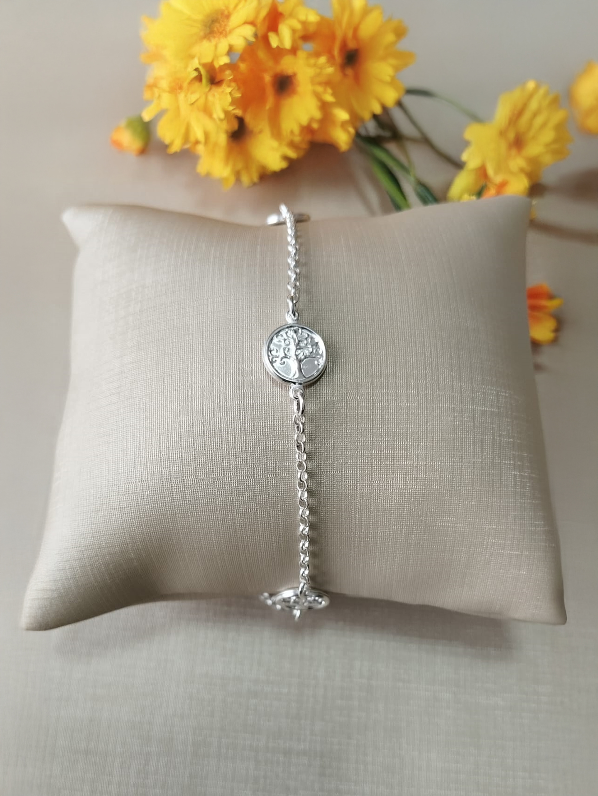 Pulseira Árvore da Vida em Prata 925