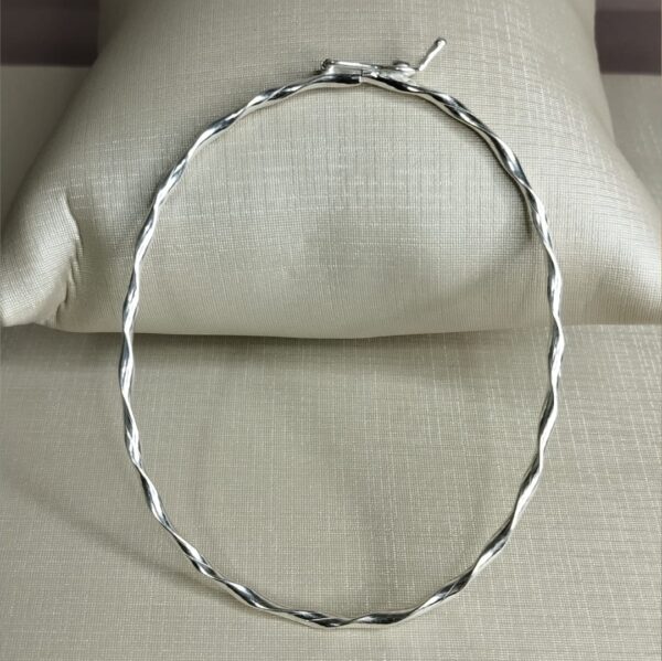 Bracelete Fio Torcido em Prata 925 - Image 2