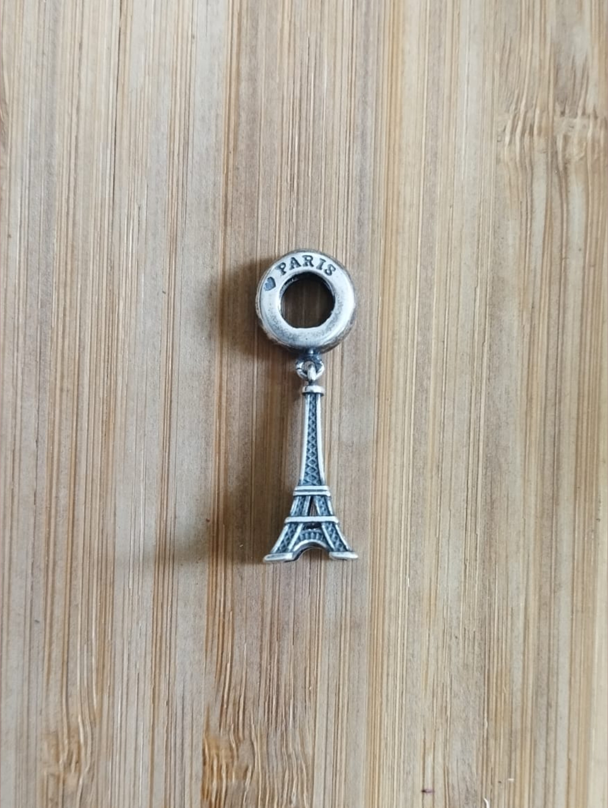 Berloque Torre Eiffel em Prata 925