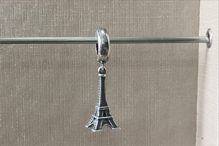 Berloque Torre Eiffel em Prata 925 - Imagem 3